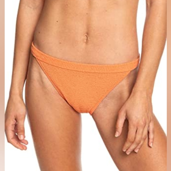 Nwt Roxy | sun memory full coverage bikini bottom crinkle texture - Picture 2 of 9